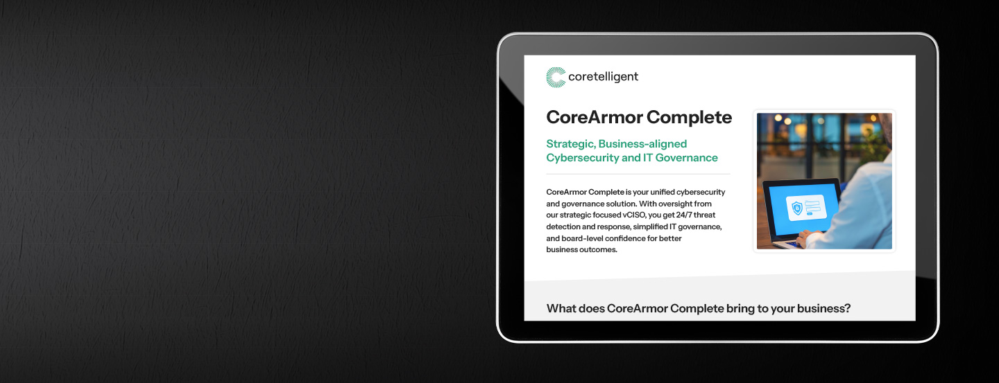 corearmor complete cybersecurity governance